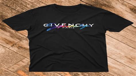 givenchy paris shirt logo|givenchy size chart shirt.